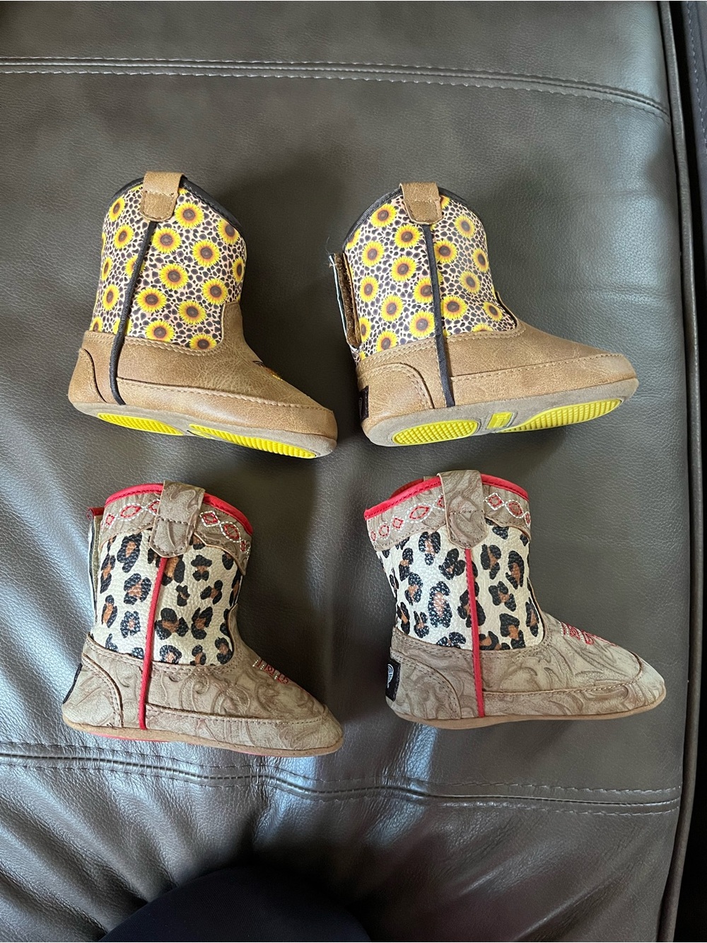 Two Pairs of Twister Infant Boots
